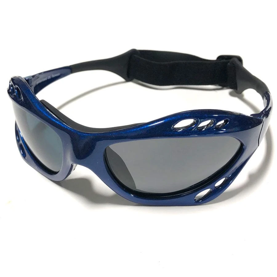 Aqua Azul Kiteboarding Water Shades - Metallic Navy Blue 1 Aqua Azul Kiteboarding Water Shades - Metallic Navy Blue