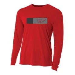 Crazyfly Long Sleeve Water Jersey - Red
