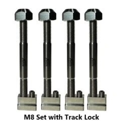 Foilite Titanium - Foil Drive Mounting System (set Of 4) 16 Foilite Titanium - Foil Drive Mounting System (set Of 4) -Kiteboarding Gear Store foilite titanium foil drive mounting studs size m8 w track lock