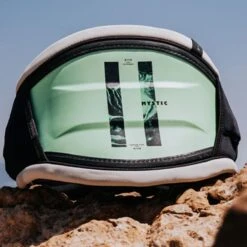 2024 Mystic Gem BK Womens Kiteboarding Waist Harness - Lime Green -Kiteboarding Gear Store mystic 2024 gem bk lime green size 3