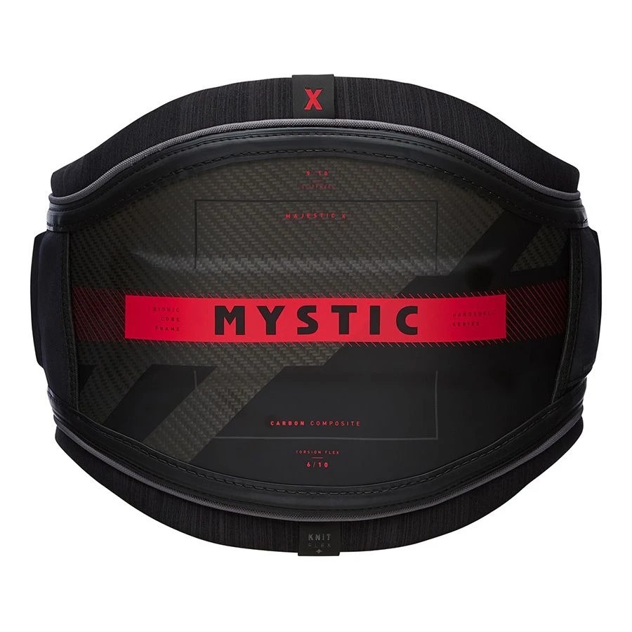 Mystic Majestic X Kiteboarding Waist Harness - Black / Red - 20% Off 1 Mystic Majestic X Kiteboarding Waist Harness - Black / Red - 20% Off