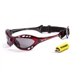 Ocean Cumbuco Kiteboarding Water Shades - Transparent Red