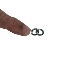 Micro Stainless Steel Ring - 12mm OD X 7mm ID -Kiteboarding Gear Store pks micro stainless large ring 12mm OD 7mm ID 5