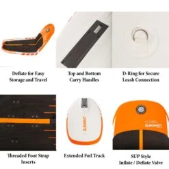 Slingshot I-Fly V1 Inflatable Wingboard - 70% Off -Kiteboarding Gear Store slingshot ifly v1 wingboard size 7